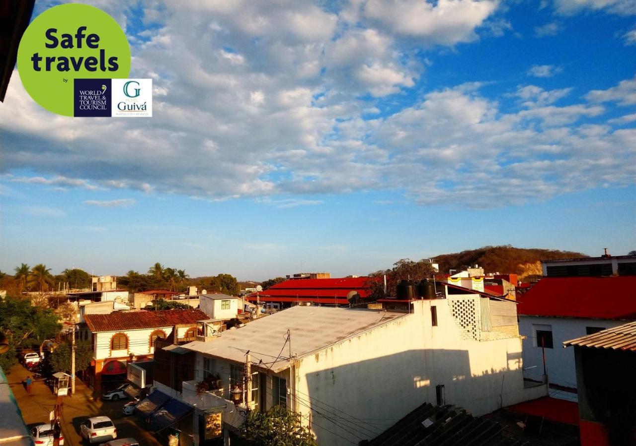 Hotel Guiva Huatulco 圣克鲁斯华特库 外观 照片